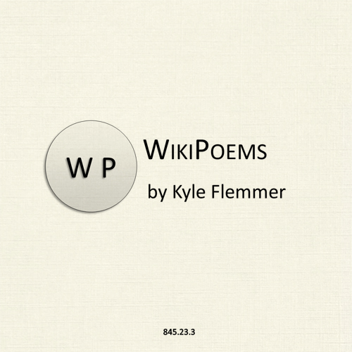 WikiPoems cover