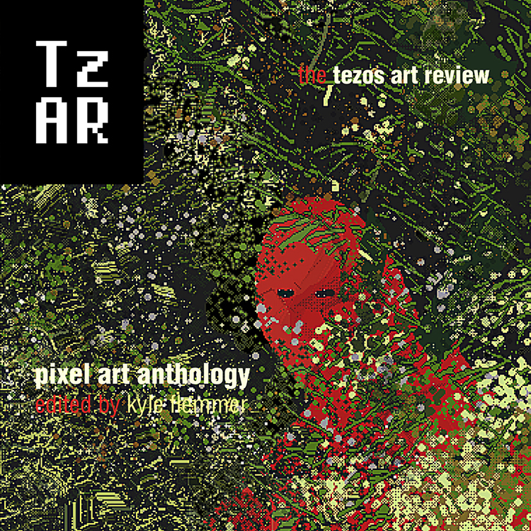 TzAR: Pixel Art Anthology book cover (cropped)