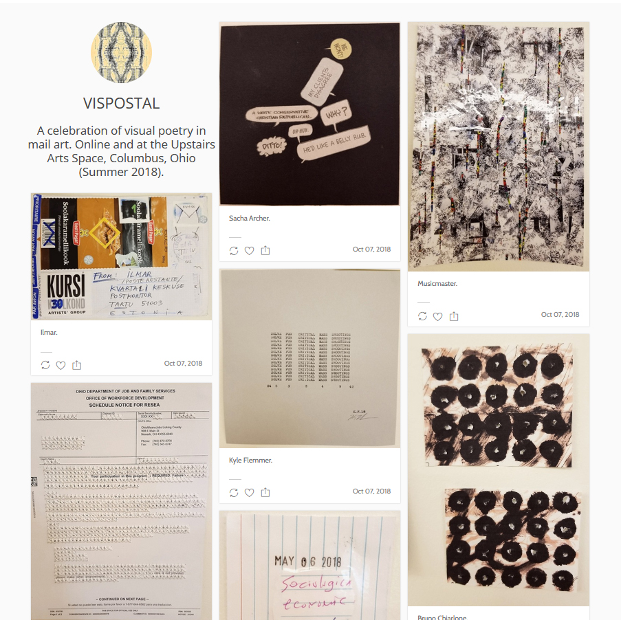 VISPOSTAL online exhibition